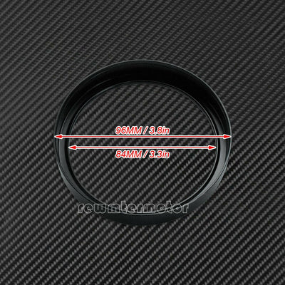 Black Speedometer Gauge Accent Trim Ring Fit For Dyna Electra Glide Breakout - Moto Life Products