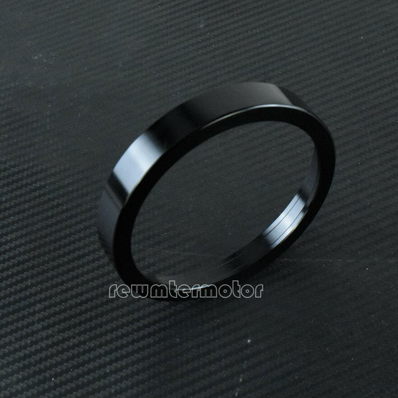 Black Speedometer Gauge Accent Trim Ring Fit For Dyna Electra Glide Breakout - Moto Life Products