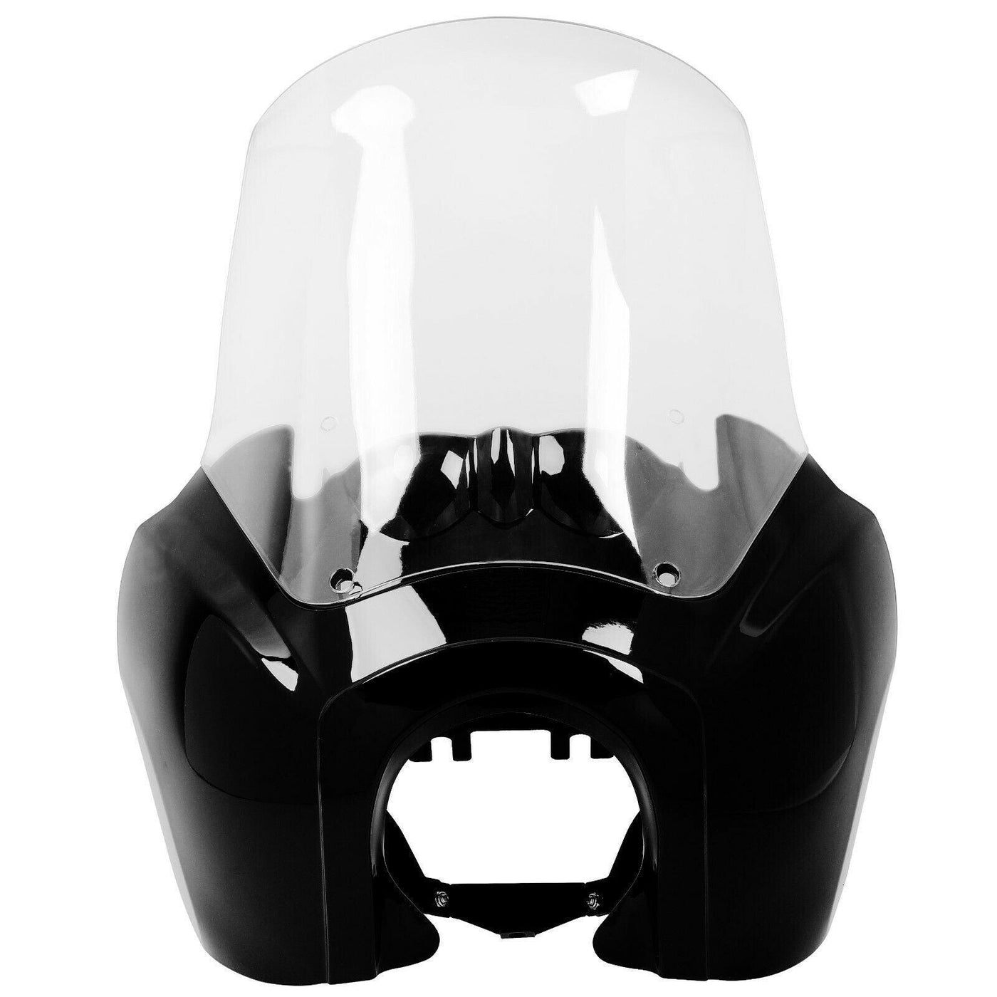 Fairing w/ 15'' Smoke Windshield For Harley Davidson HD Dyna Wide Glide Fat Bob - Moto Life Products