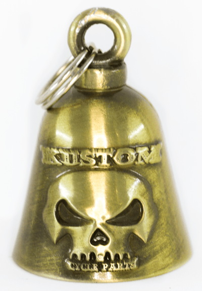 Single Moms Stripper Motorcycle 'Evil Spirits' Biker Guard Bell. Bronze Bell - Moto Life Products