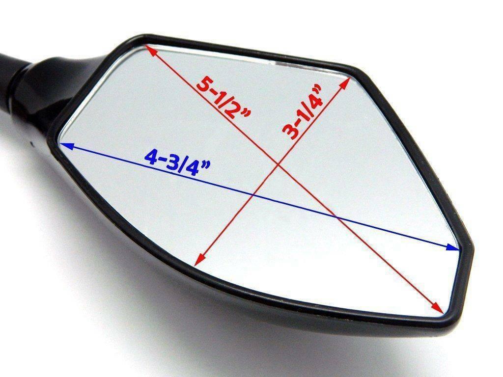 LED Integrated Mirrors For Honda CBR 600 RR 2004 2005 2006 2007 2008 2009 2010 - Moto Life Products