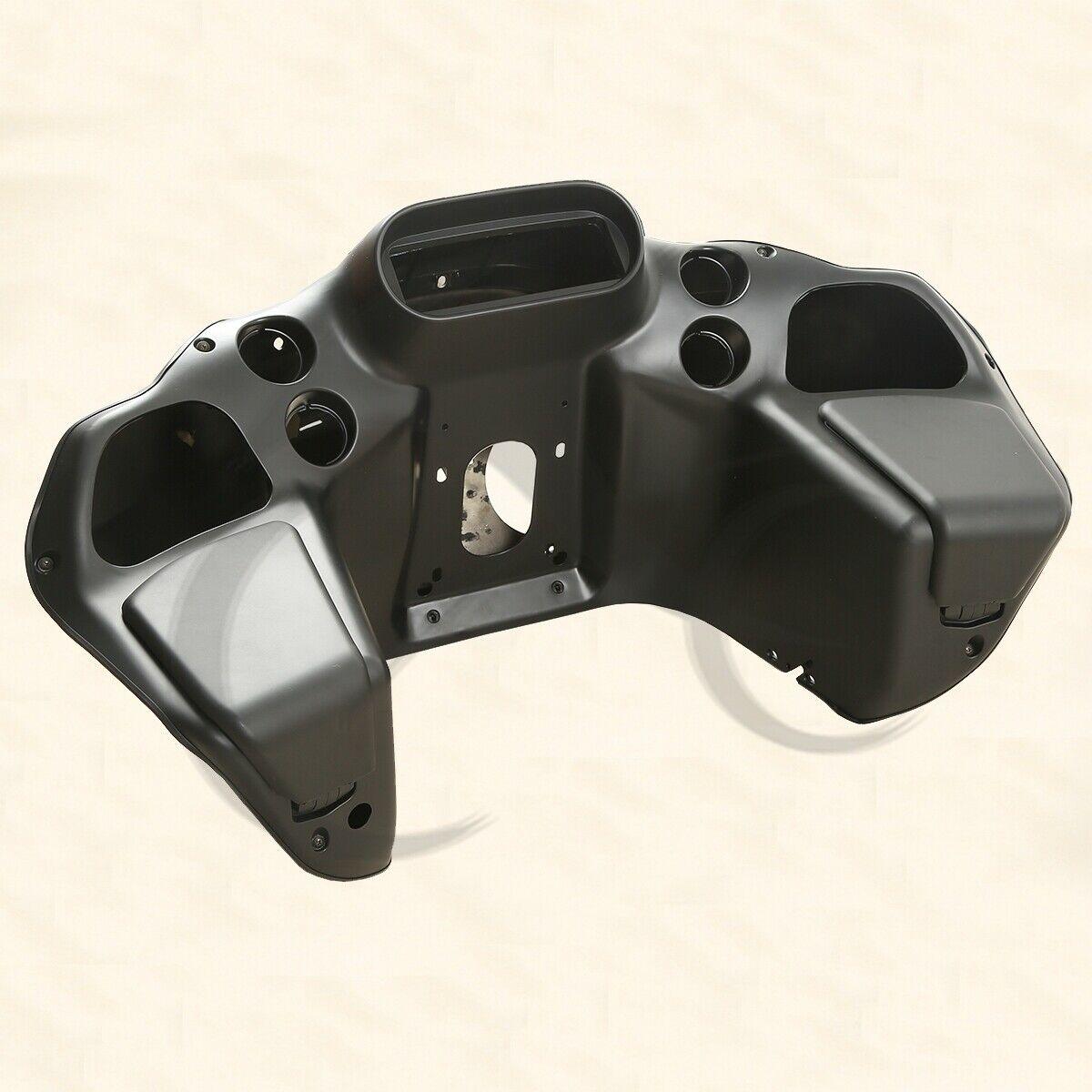 Front Inner & Outer Fairings Fit For Harley Road Glide 1998-2013 12 Matte Black - Moto Life Products