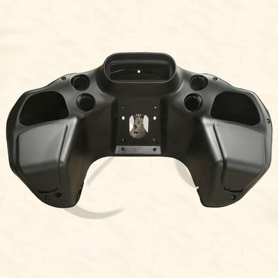 Front Inner & Outer Fairings Fit For Harley Road Glide 1998-2013 12 Matte Black - Moto Life Products