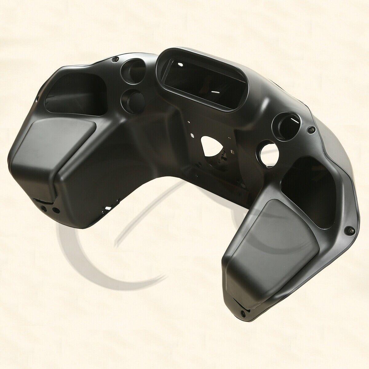 Front Inner & Outer Fairings Fit For Harley Road Glide 1998-2013 12 Matte Black - Moto Life Products