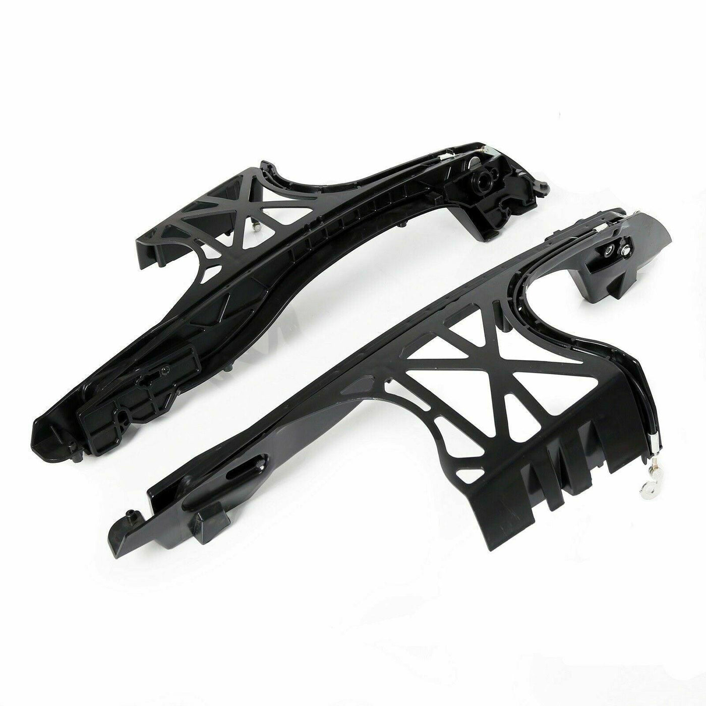 One Touch Saddlebag Hardware Hinge Latch Cover Lid Lock For Harley Touring 14-20 - Moto Life Products