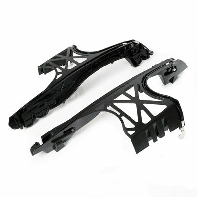 One Touch Saddlebag Hardware Hinge Latch Cover Lid Lock For Harley Touring 14-20 - Moto Life Products