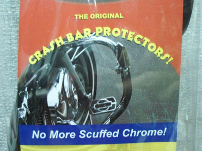 Pro Guards Crash Bar Protectors for Harley Davidson Touring Black FRONT & REAR - Moto Life Products