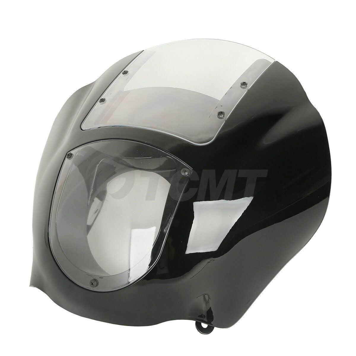 Quarter Headlight Fairing 49mm Fork ClampS For Harley Dyna Street Bob 2006-2017 - Moto Life Products