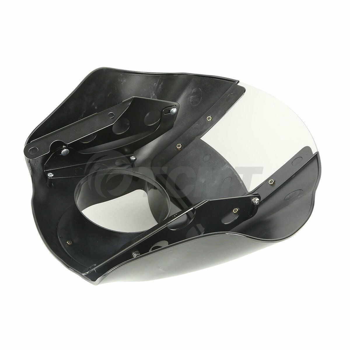 Quarter Headlight Fairing 49mm Fork ClampS For Harley Dyna Street Bob 2006-2017 - Moto Life Products