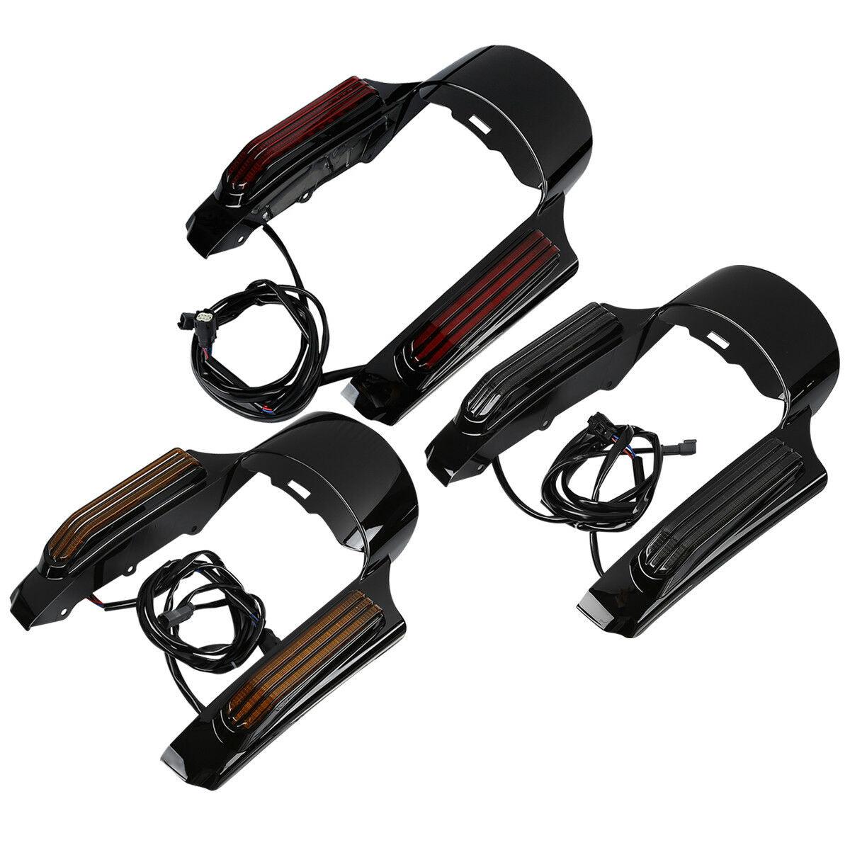 Rear Fender Fascia LED Light For Harley Touring Road King Street Road Glide 14+ - Moto Life Products