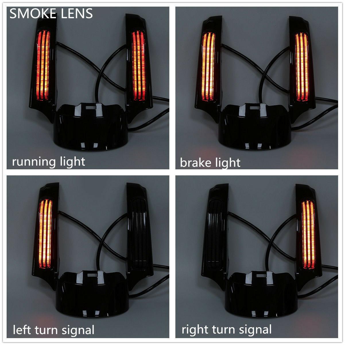 Rear Fender Fascia LED Light For Harley Touring Road King Street Road Glide 14+ - Moto Life Products