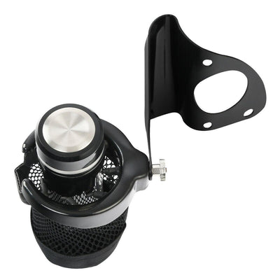 Rear Drink Cup Holder Passenger Fit For Harley Touring Street Road Glide 2014-Up - Moto Life Products