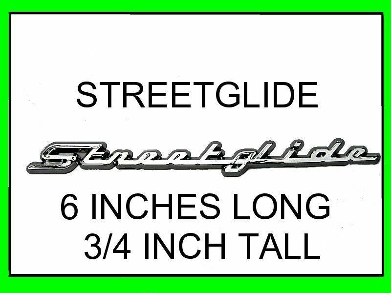 Street Glide Fender/SaddleBag Emblems StreetGlide - Moto Life Products