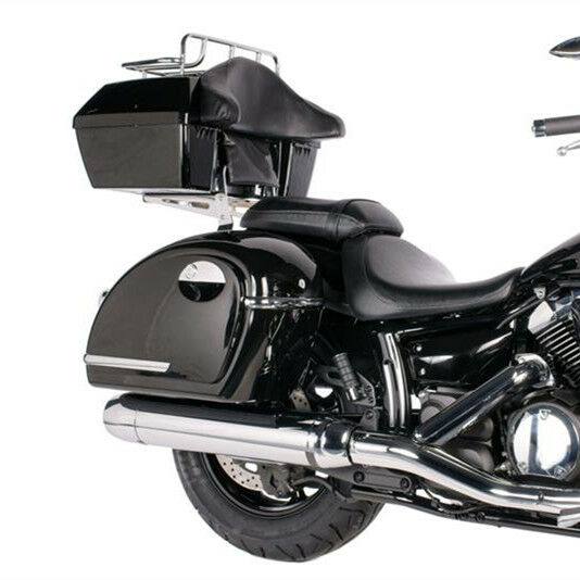 Trunk Tail Box Tour Pack w/Top Luggage Rack Backrest For Harley Davidson Touring - Moto Life Products