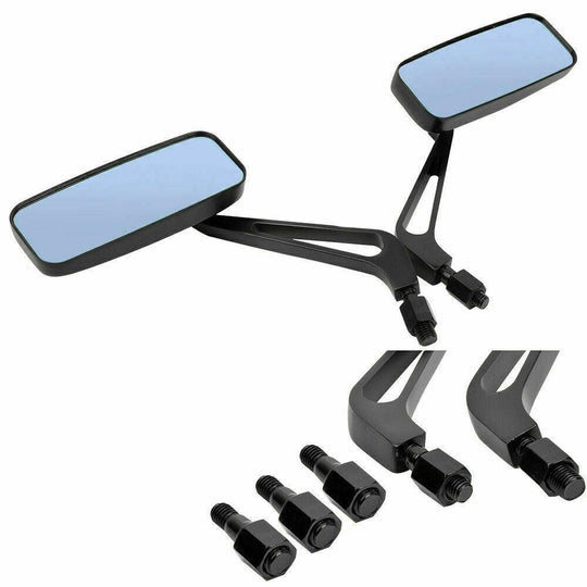 Universal Pack(2) Motorcycle Motorbike Rearview Rear View Side - Foto 10