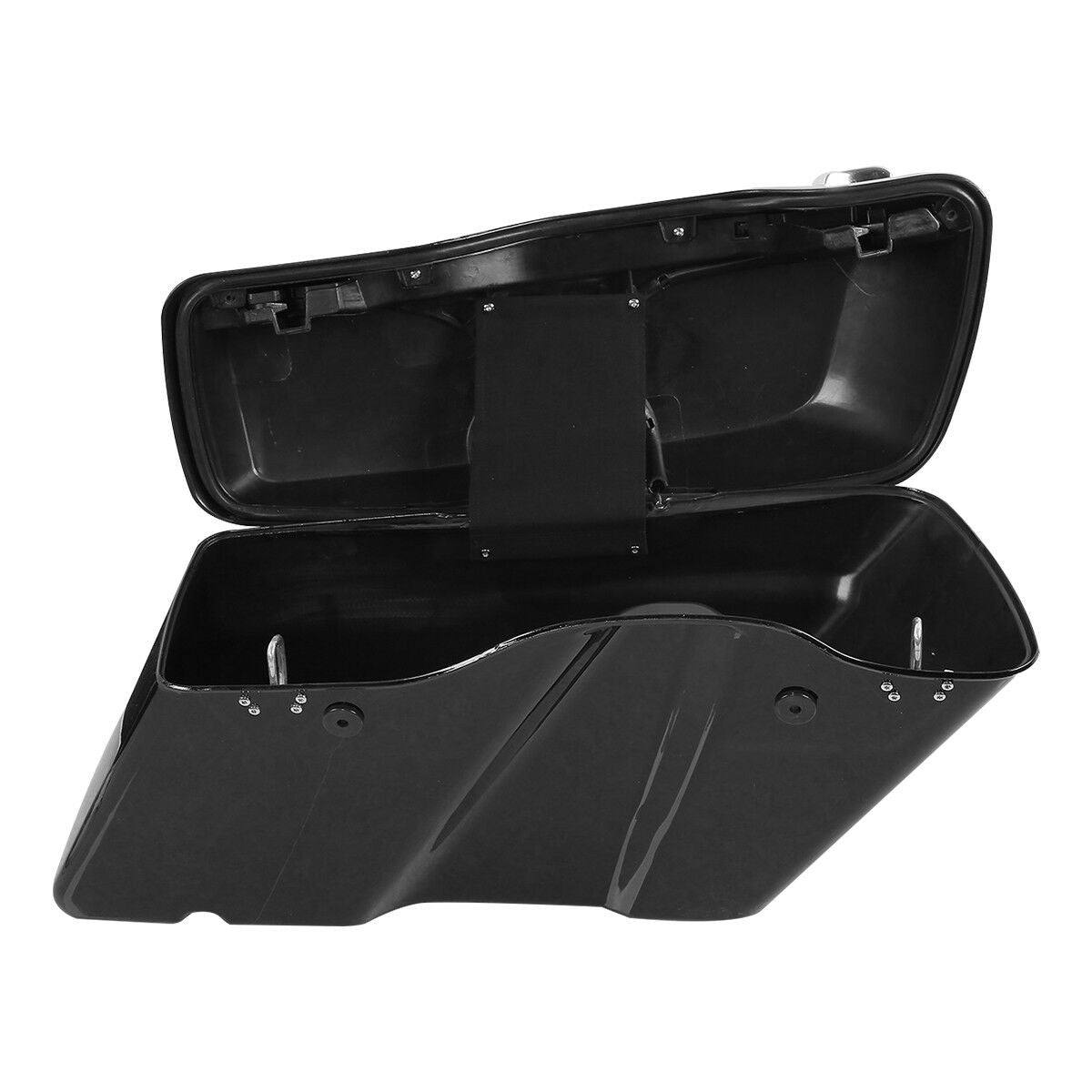 Saddlebags Saddle Bags W/ Conversion Brackets Fit For Harley Softail Heritage - Moto Life Products