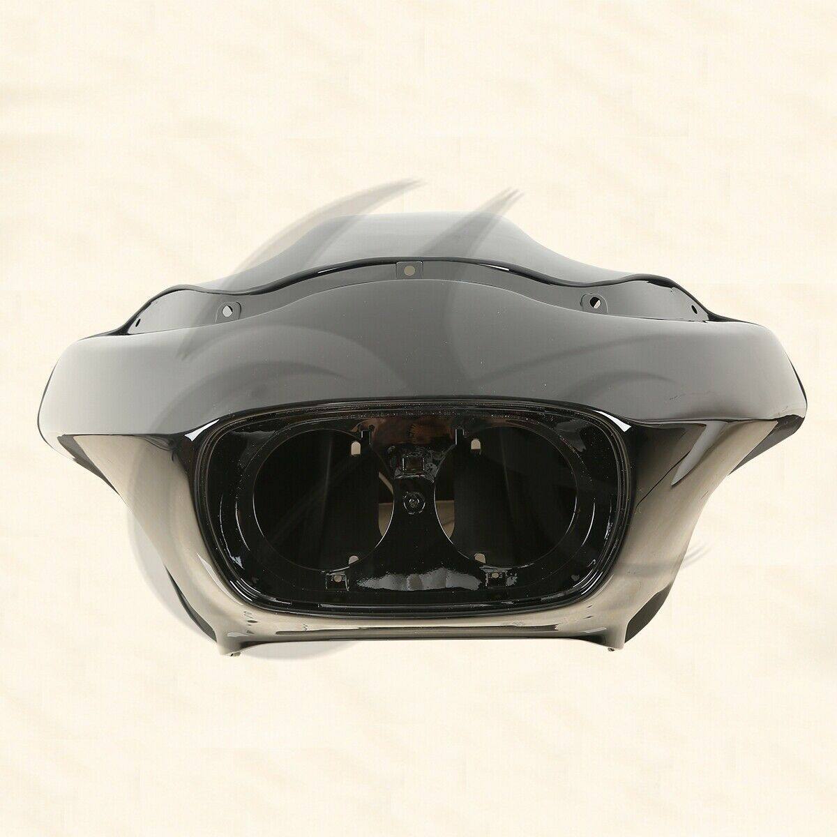 Vivid Black Front Inner & Outer Fairings Fit For Harley CVO Road Glide 1998-2013 - Moto Life Products