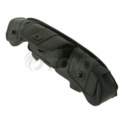 Windshield Saddle 3 Pouch Pocket Fairing Bag For Harley Electra Glide 1996-2013 - Moto Life Products