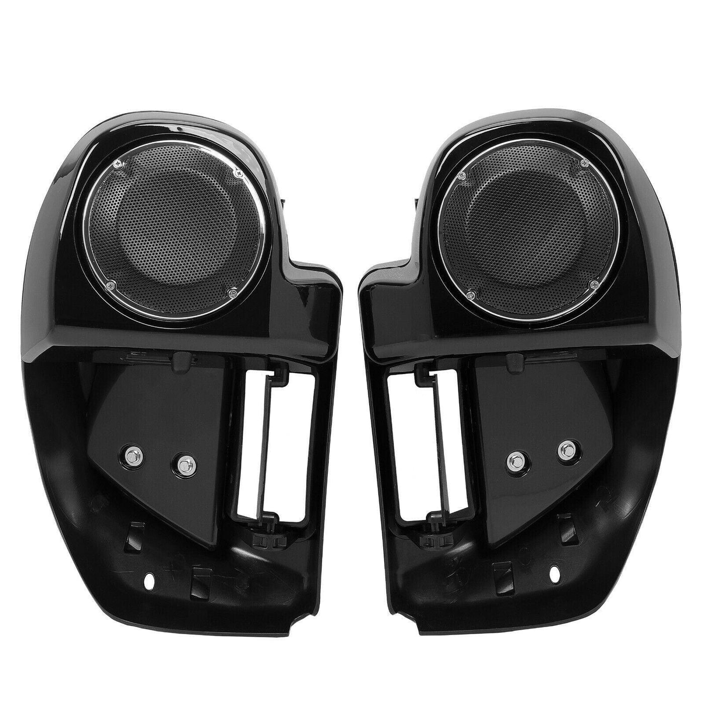 Lower Vented Leg Fairing + 6.5" Speakers W/ Grilles For Harley 14-21 Touring - Moto Life Products