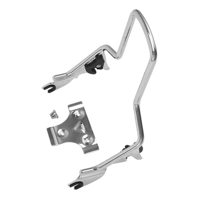 Chrome Detachable Upright Sissy Bar Backrest Fit For Harley Road Glide 2009-2022 - Moto Life Products
