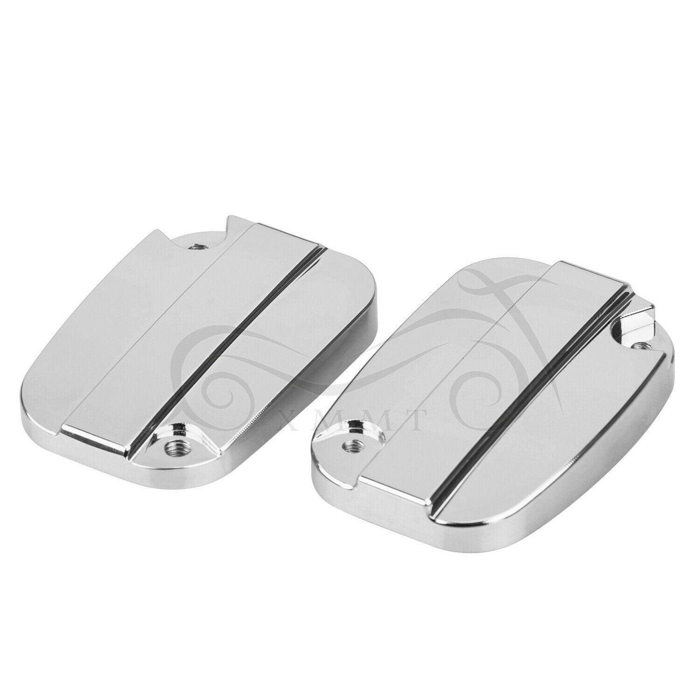Chrome Brake Clutch Master Cylinder Cover For Harley Touring Electra Road Glide - Moto Life Products