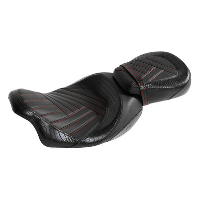 Rider Passenger Seat Fit For Harley Touring Street Road Glide King 2009-2022 21 - Moto Life Products