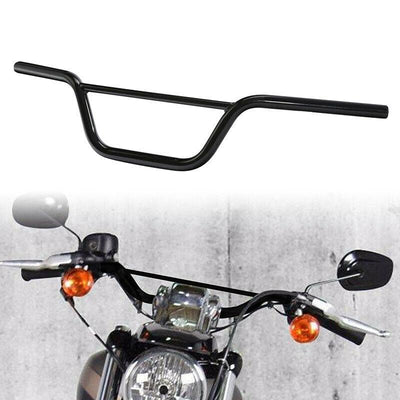 1" Old School Bar Handlebar Fit For Harley Sportster XL 883 1200 Dyna Street Bob - Moto Life Products