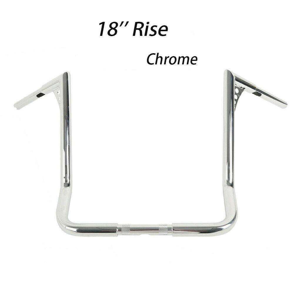 14 Inch Handlebar Rise Ape Hangers For Touring Road King Electra Street  Glide