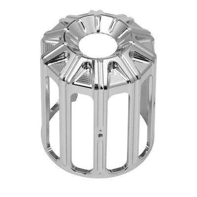 Chrome CNC Oil Filter Cover Cap Trim For Harley Touring Dyna Road Glide Fatboy - Moto Life Products