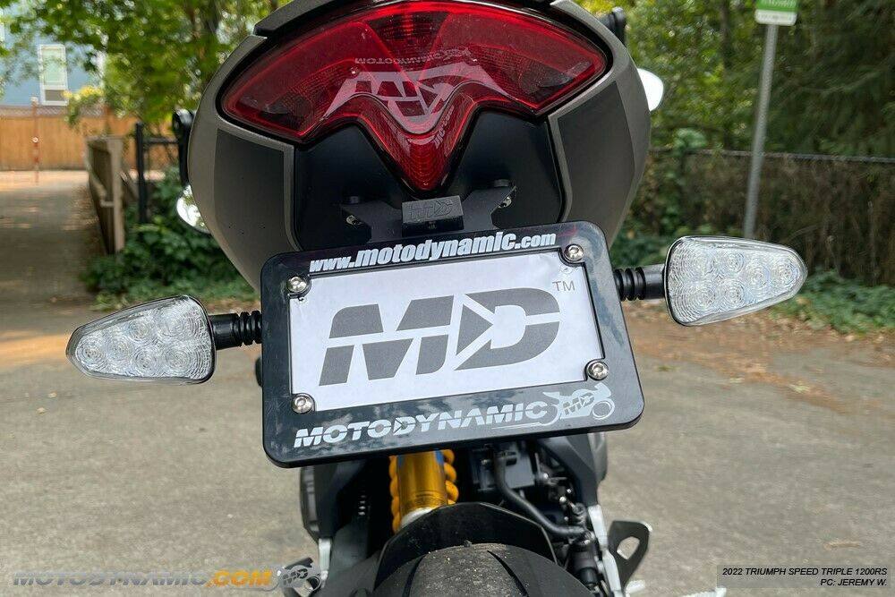 Fender Eliminator Tidy Tail + LED Light For 2022+ Triumph Speed Triple 1200RS RR - Moto Life Products