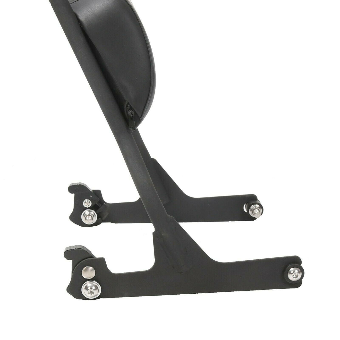 Detachable Sissy Bar Backrest Pad For Harley Fatboy LO FLSTF Softail FXST FLST - Moto Life Products