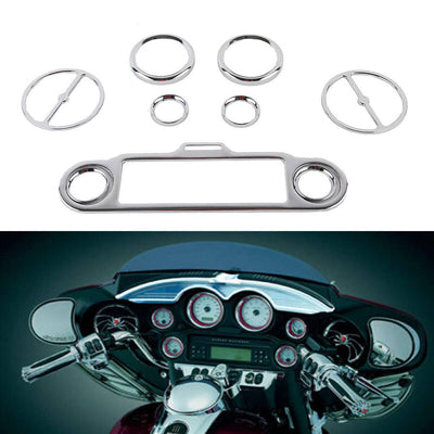 Chrome Inner Fairing Trim Kit Fit For Harley Electra Street Glide FLHX 1996-2013 - Moto Life Products