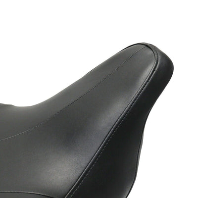 Driver Rider Passenger Two-Up Black Seat For Harley Electra Glide Classic 97-07 - Moto Life Products