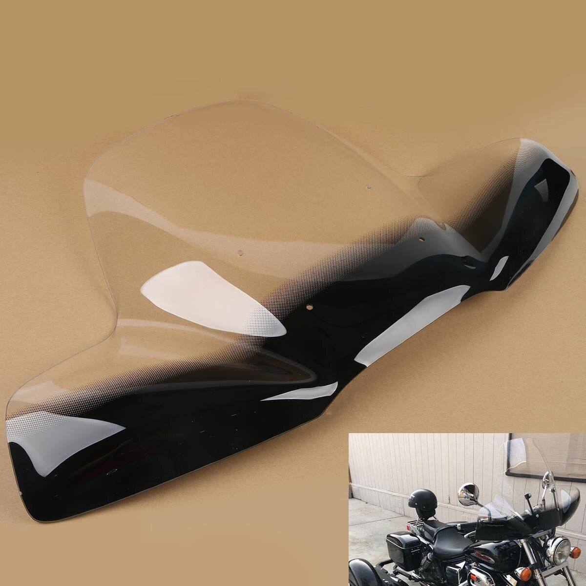 7/8" Large ATV Windshield W/ Mounts Fit For Polaris Arctic Cat Honda Yamaha US - Moto Life Products