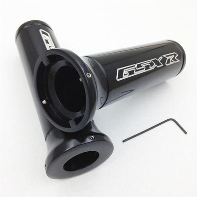 Handlebar Grips For Suzuki Gsx-R Gsxr 600 750  Hayabusa Gsxr1300 Black 7/8 inch - Moto Life Products