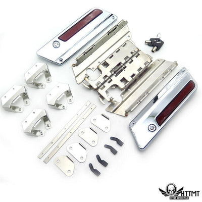 Hard bags Saddlebag Hardware Latch Hinge kit for Harley Touring 94-2013 FLT FLH - Moto Life Products