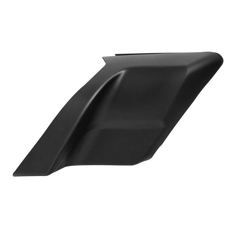 Stretched Side Cover Panel Fit For Harley Touring Road Glide 2014-Up Black Denim - Moto Life Products