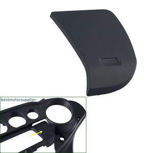 Inner Speedometer Fairing Media Door Fit For Harley Street Glide 2014-21 Black - Moto Life Products