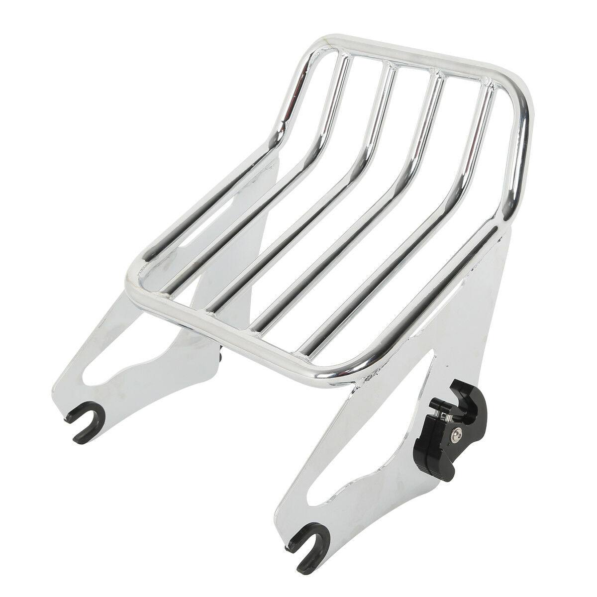 Two Up Luggage Rack Rail Fit For Harley Tour Pak Touring Road Glide 2009-2021 18 - Moto Life Products