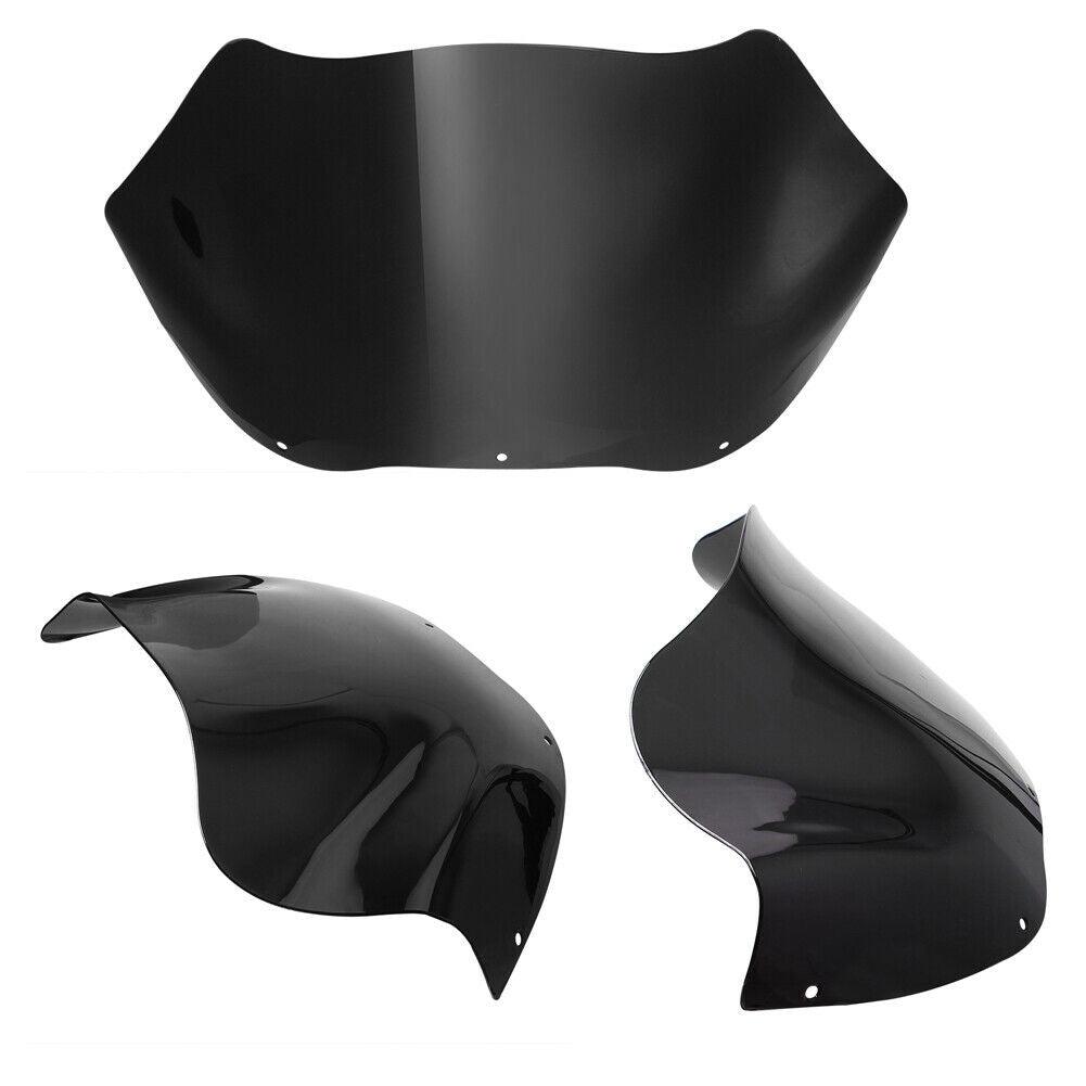 13" Motorcycle Windshield Windscreen Fit For Harley Touring Road Glide 1996-2013 - Moto Life Products