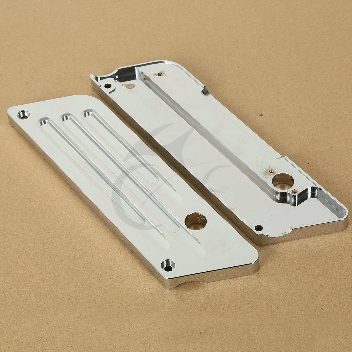 Chrome Hard Saddlebag Latch Covers Fit For Harley Touring Electra Glide 93-2013 - Moto Life Products