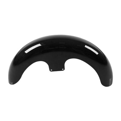 Black 21" Wrap Front Fender Fit For Harley Touring Road Glide Baggers 1997-2013 - Moto Life Products