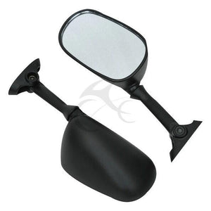 Black Rear View Mirrors For Suzuki GSXR1000 2003 2004 GSXR 600 GSXR750 2004 2005 - Moto Life Products