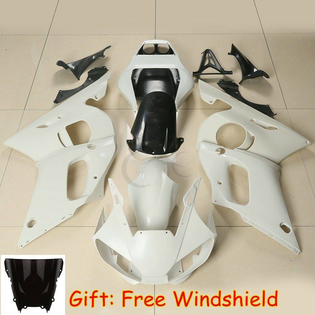 Unpainted Fairing Body Work Fit For Yamaha YZF R6 98-02 2005 06-07 08-16 2006 15 - Moto Life Products