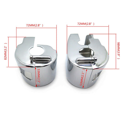 Chrome Switch Housing Cover For 1999-2012 Yamaha Xvs V-Star 1100 Classic Xvs1100 - Moto Life Products