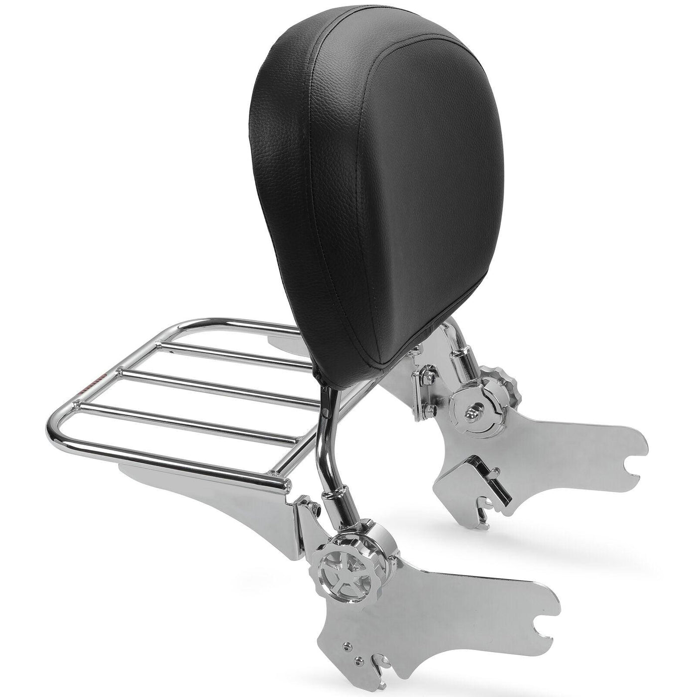 Adjustable Sissy Bar Backrest & Luggage Rack For Harley 97-08 Davidson Road King - Moto Life Products