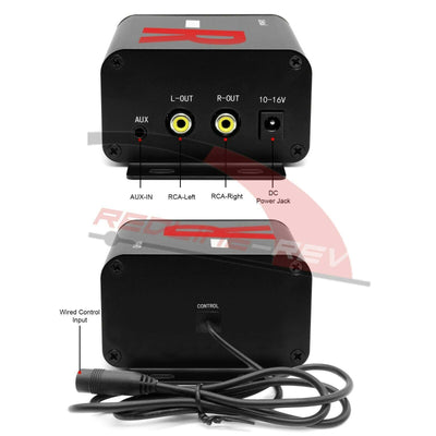 100W Amp Waterproof Bluetooth Motorcycle ATV Stereo Speakers System Audio Radio - Moto Life Products