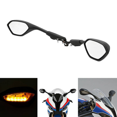 Rearview Mirrors LED Turn Signals Fit For BMW S1000RR S 1000RR 2019-2021 2020 - Moto Life Products