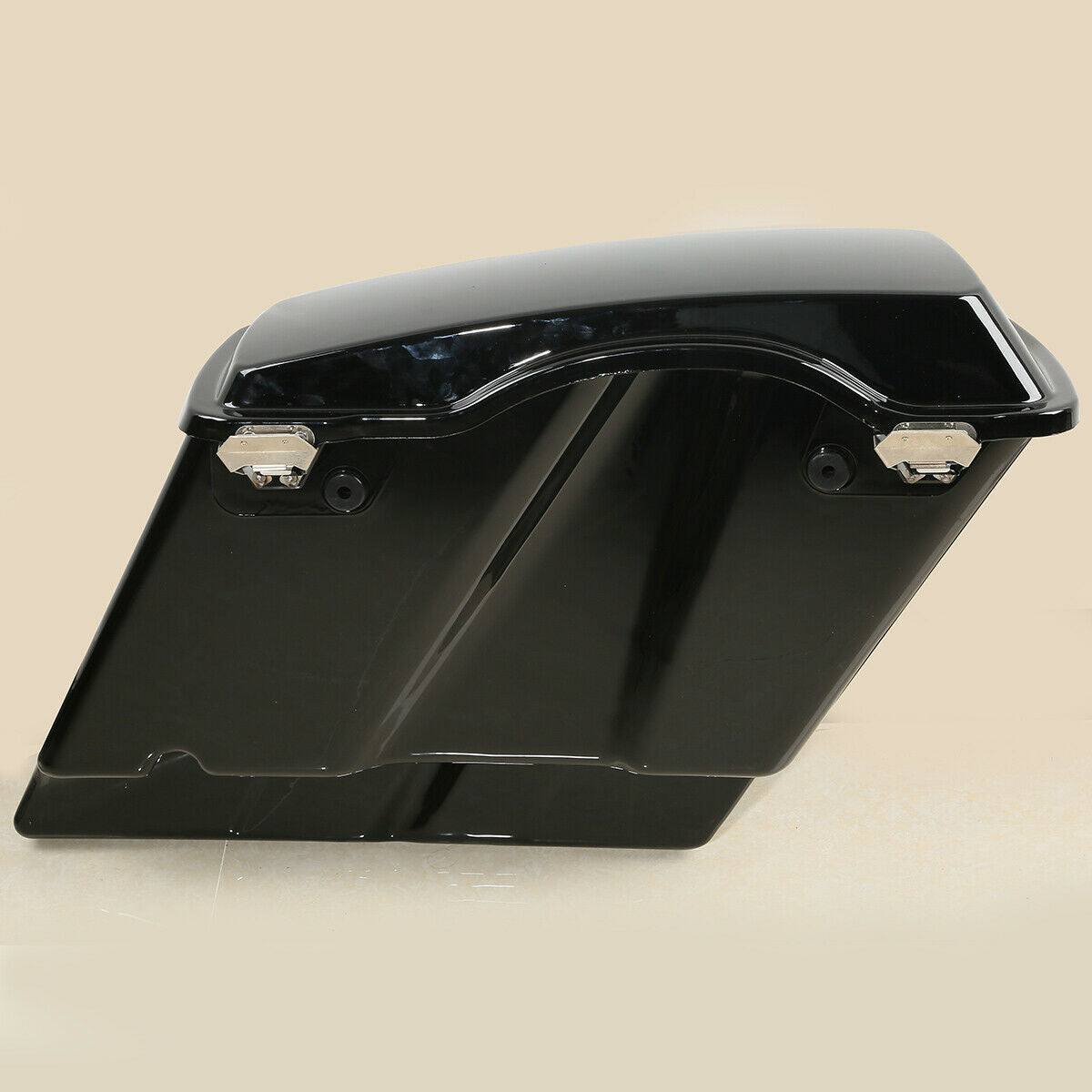 5" Stretched Extended Hard Saddlebags For Harley Electra Glide Road King 93-13 - Moto Life Products