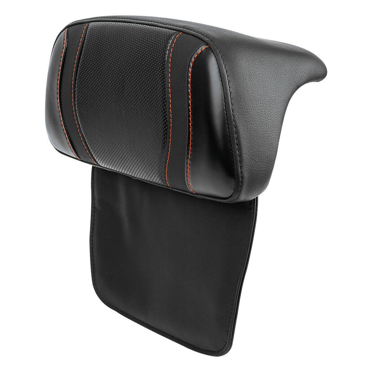 One Piece Passenger Driver Seat Backrest Pad Fit For Harley Touring 2014-2021 15 - Moto Life Products